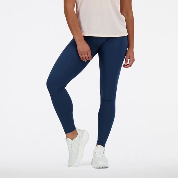 New Balance Dame Lange tights NB Sleek Pocket High Rise Legging 27