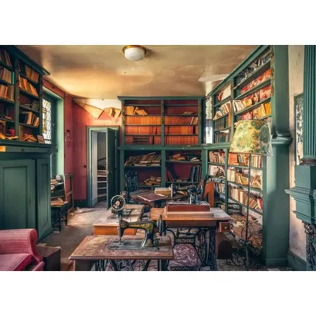 Ravensburger Puzzle - Mysterious castle library, 1000 Teile