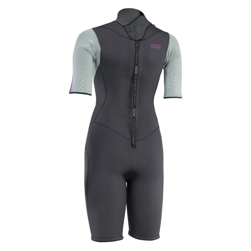SHORTY FEMME ION AMAZE CORE 2/2 BACKZIP OLIVE