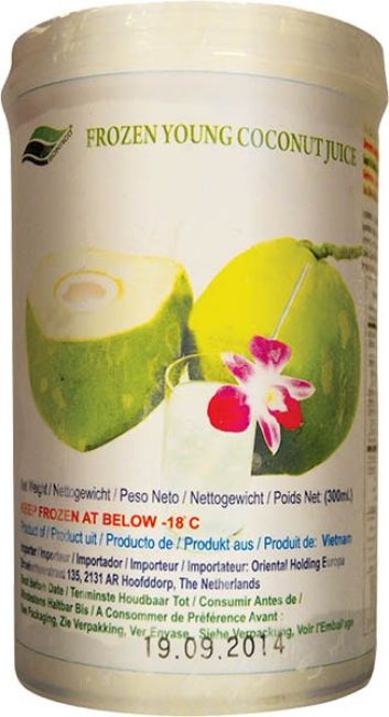 Sonaco Bevroren Jonge Kokoswater 300ml