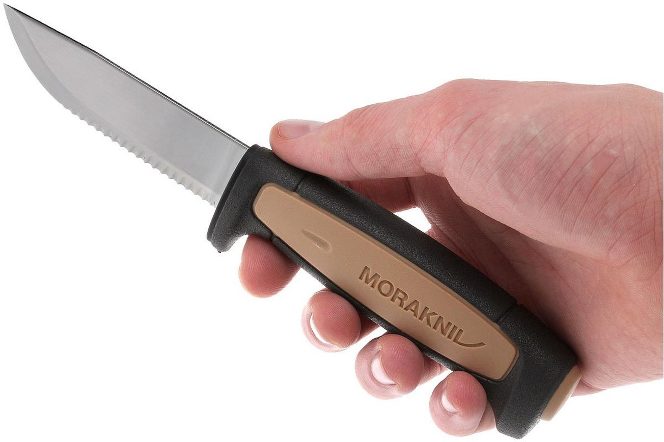 Mora Rope 12245 gekarteld vaststaand mes