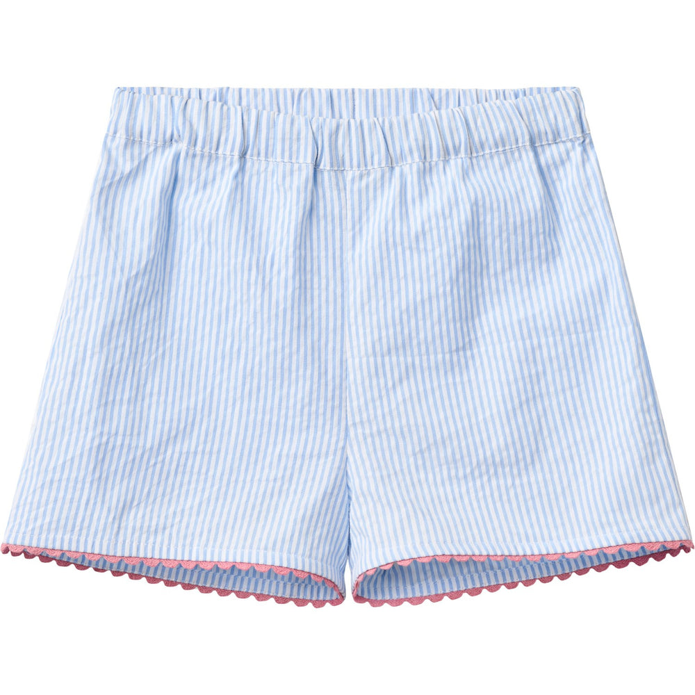Køb COPENHAGEN COLORS Sky Blue W Cream Stripe Seersucker Deco Sæt