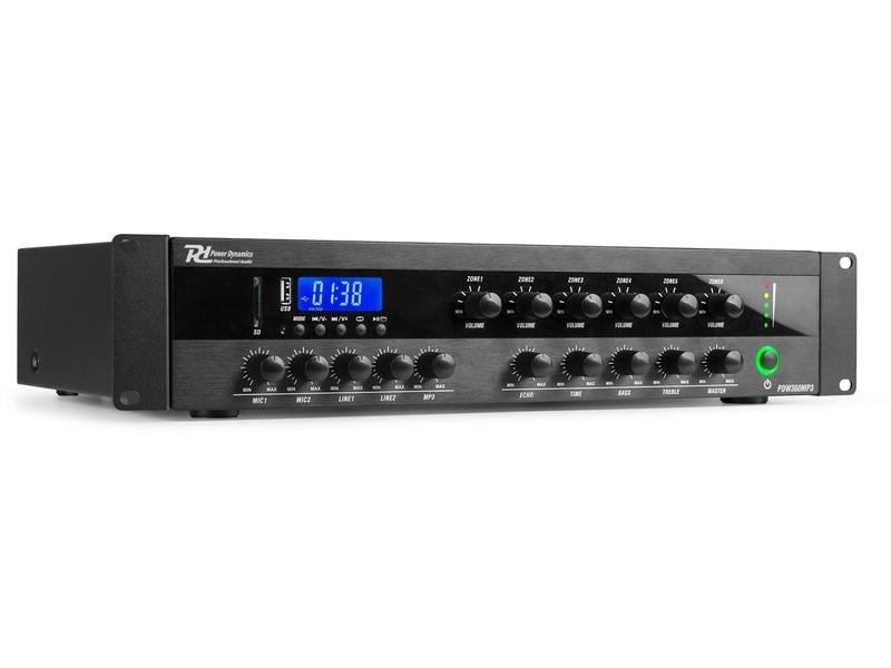Power Dynamics Verstärker Pro PDW360 Mpx3 Rack-montierbarer Verstärker
