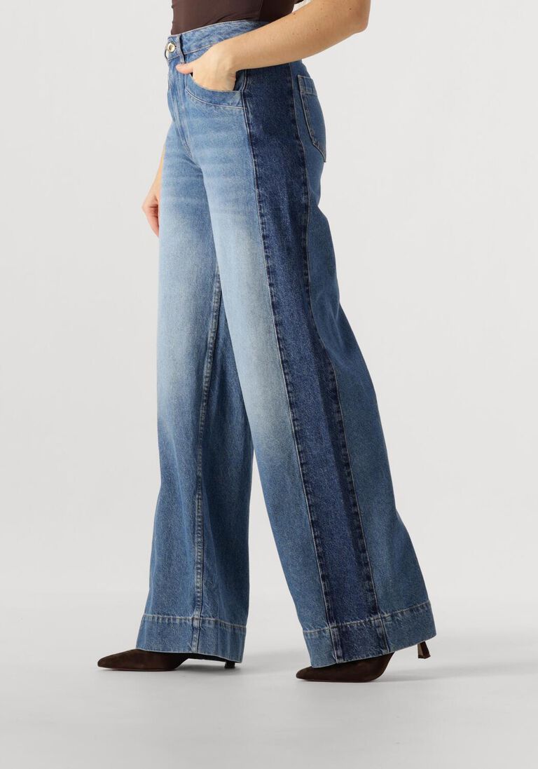 blauwe co'couture wide jeans bilbaocc wide ll jeans