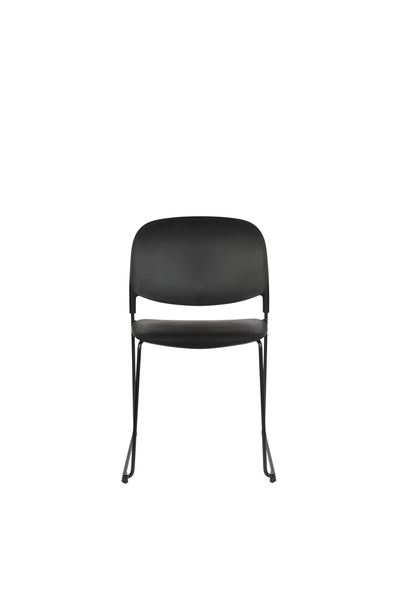 Eetkamerstoel Stacks zwart (set van 4)