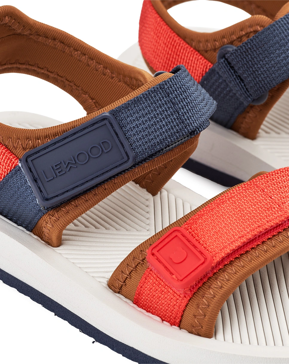 Strand-Sandalen MONTY in midnight navy multi mix