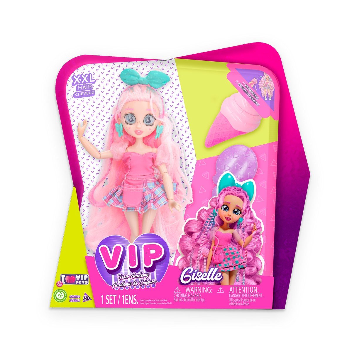 Poupée VIP Académie de coiffure - Giselle