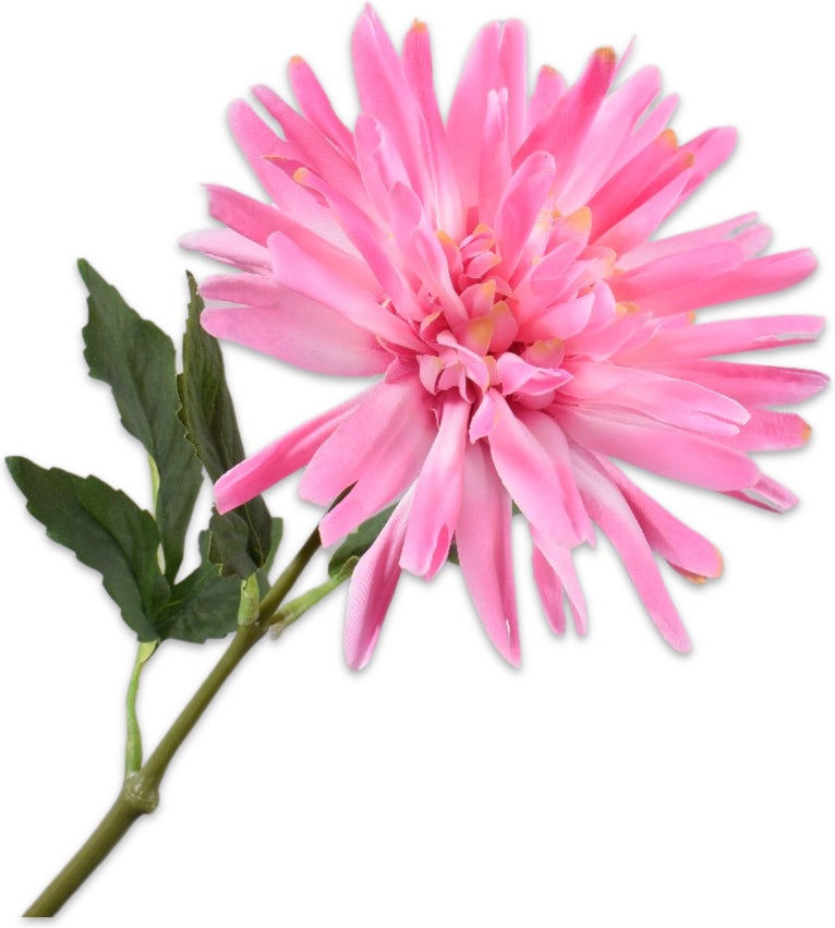 Silk-Ka kunstbloem Dahlia licht roze 59 cm