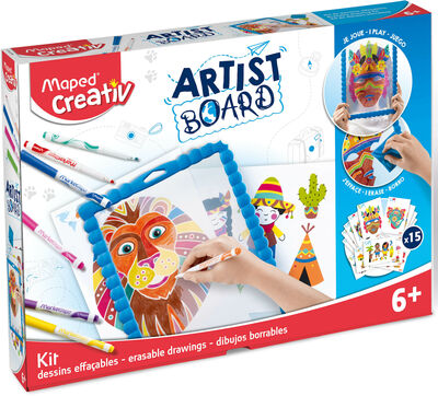 Maped Creativ Tegnebrett Erasable Drawings