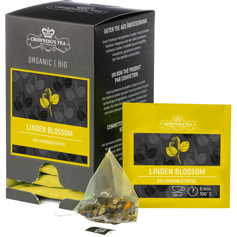 Crowning's Tee Linden Blossom Premium Bio, 2 g, 15 Stück