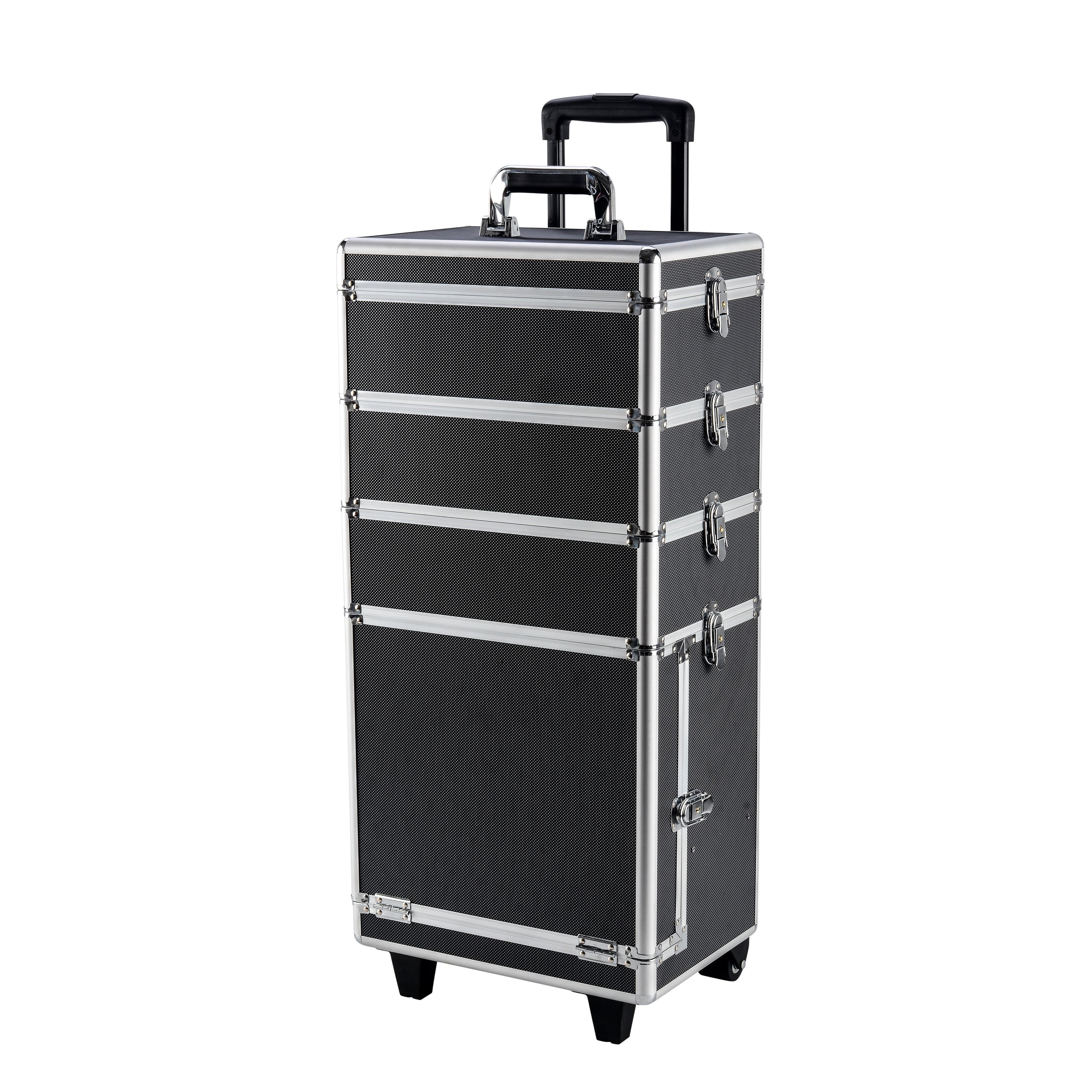 Kosmetikkoffer Trolley GLAMOUR schwarz