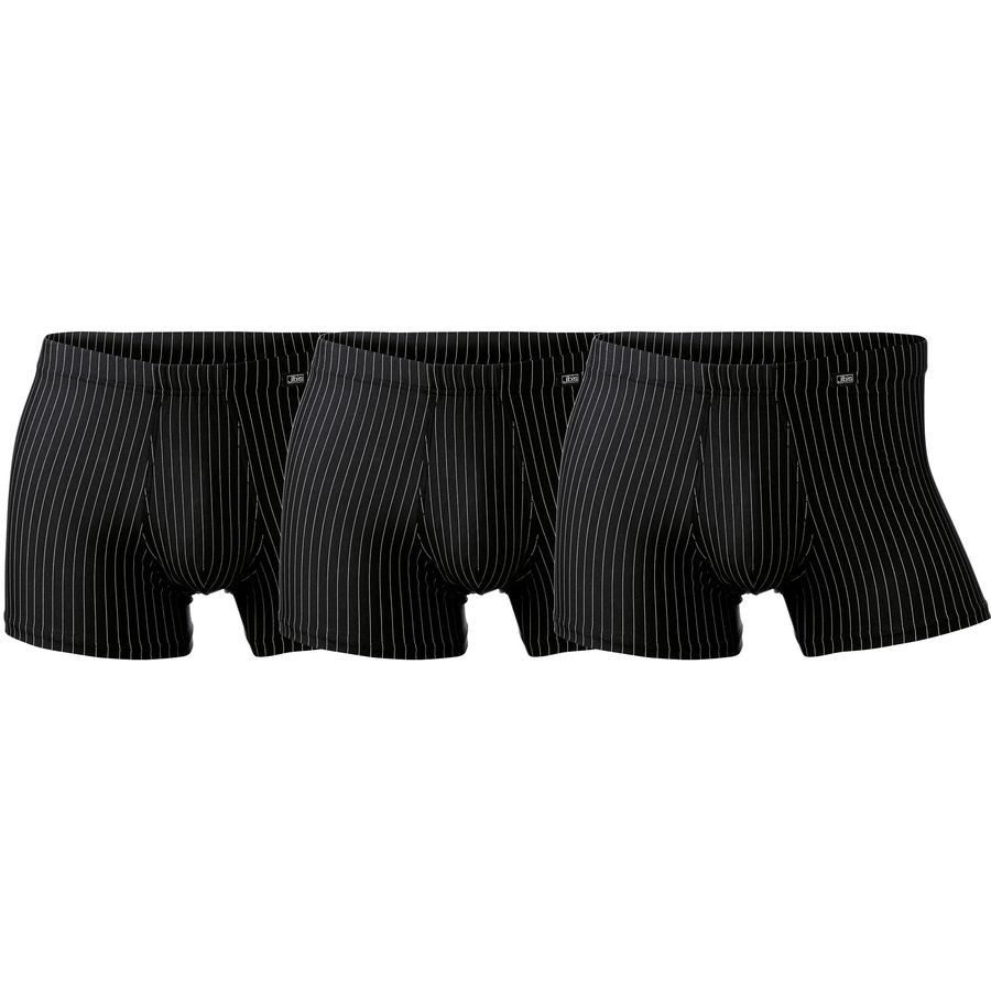 JBS Microfiber Boxers Pack de 3 - Noir