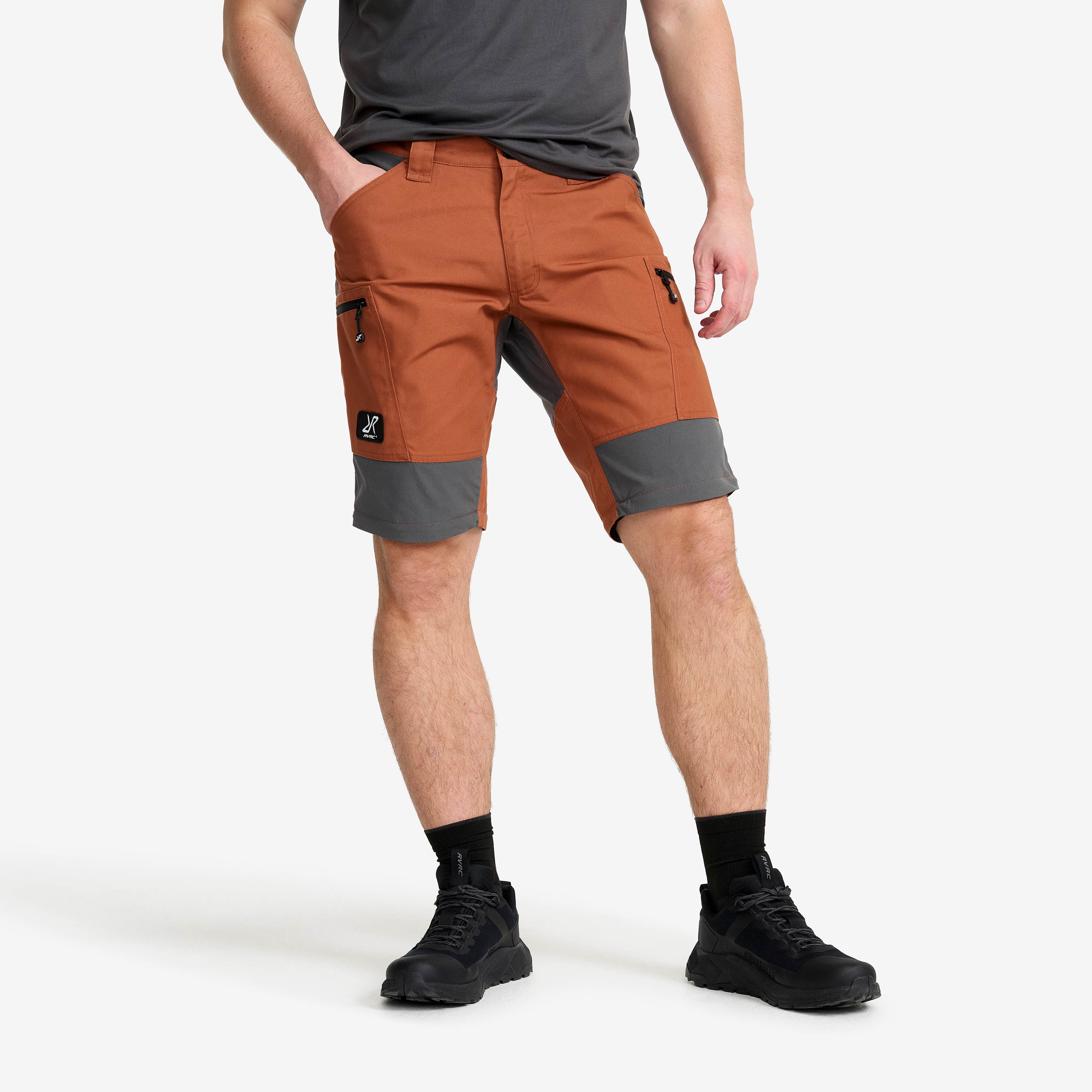 Nordwand Pro Zip-off Pants Herre Dusty Orange/Magnet