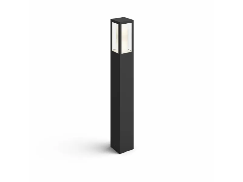 Philips Hue Impress - Pedestallys - LED-lyspære - 8 W - klasse A - sort
