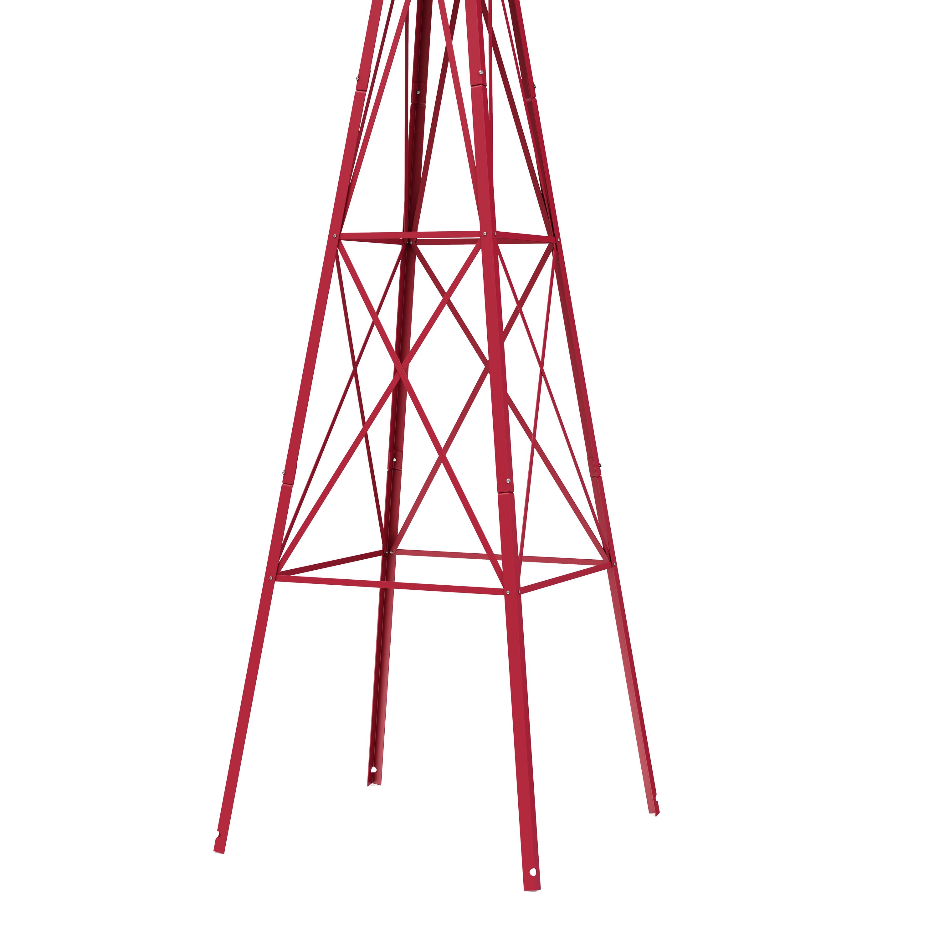 Windrad rot 125 cm