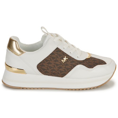 MICHAEL Michael Kors - RAINA TRAINER Beige / Marrón / Oro