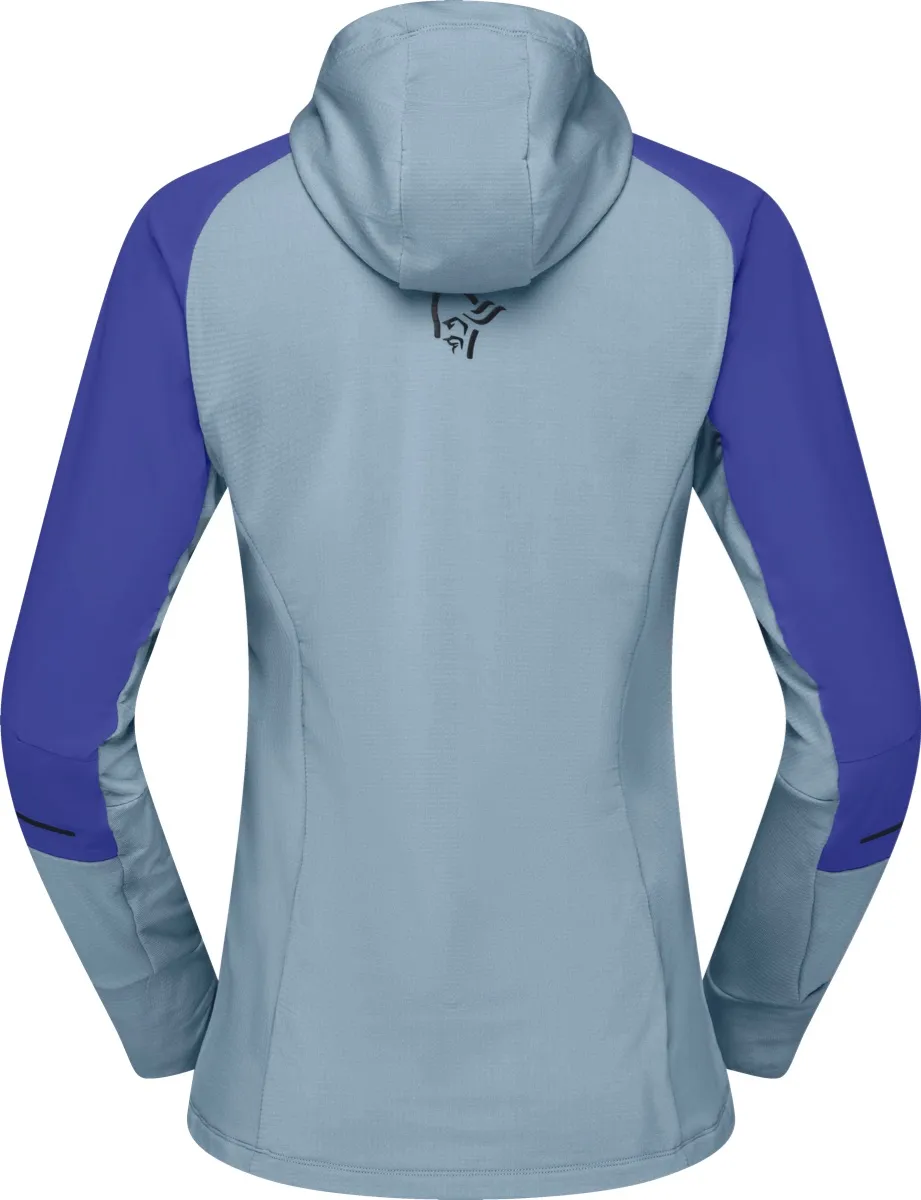 Norrøna Women's Senja Alpha90 Zip Hood Royal Blue