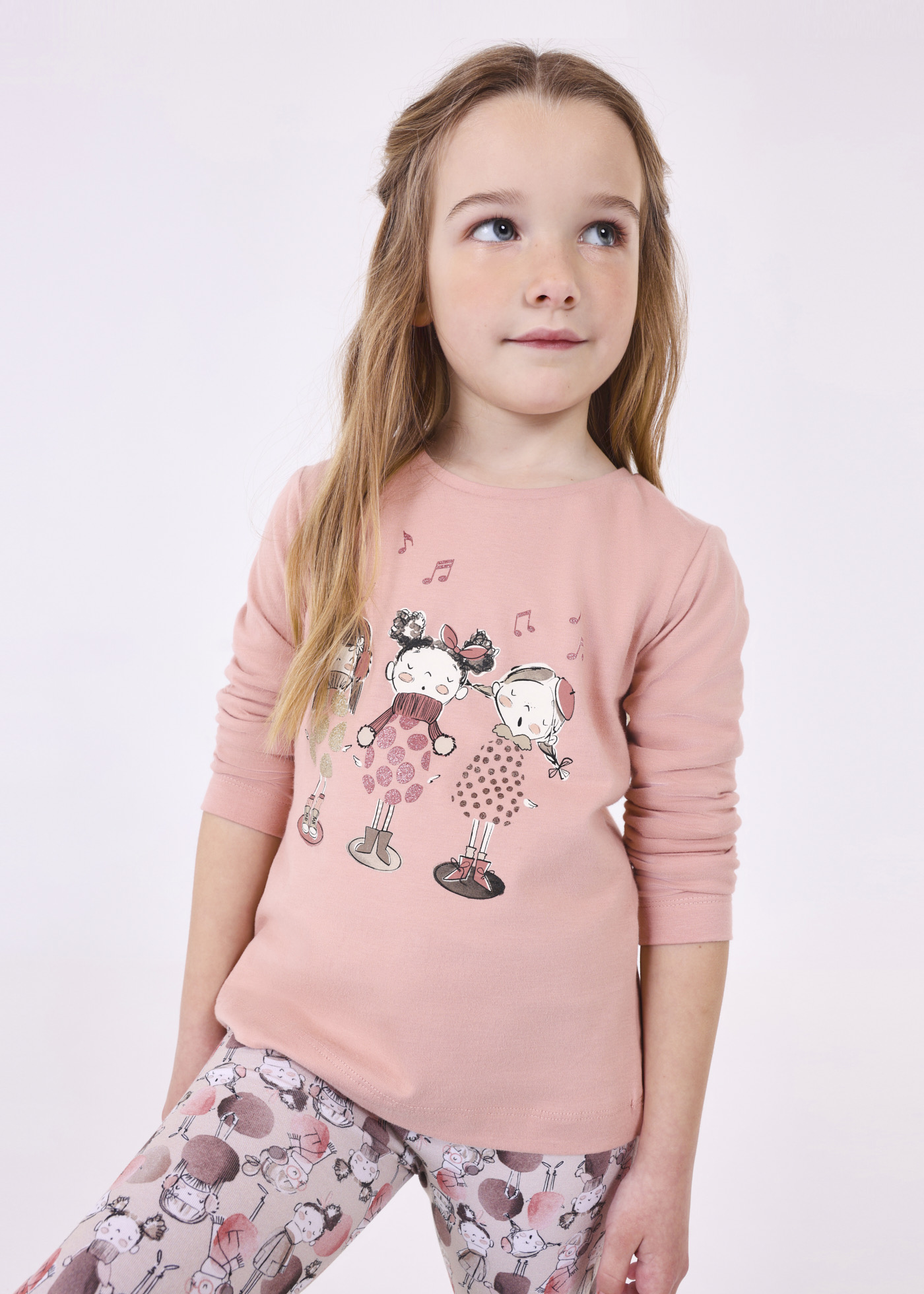 Camiseta estampada Better Cotton para meninas