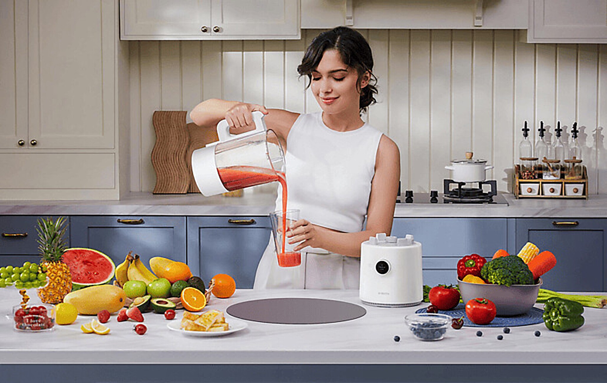 Xiaomi Smart Blender weiß Standmixer