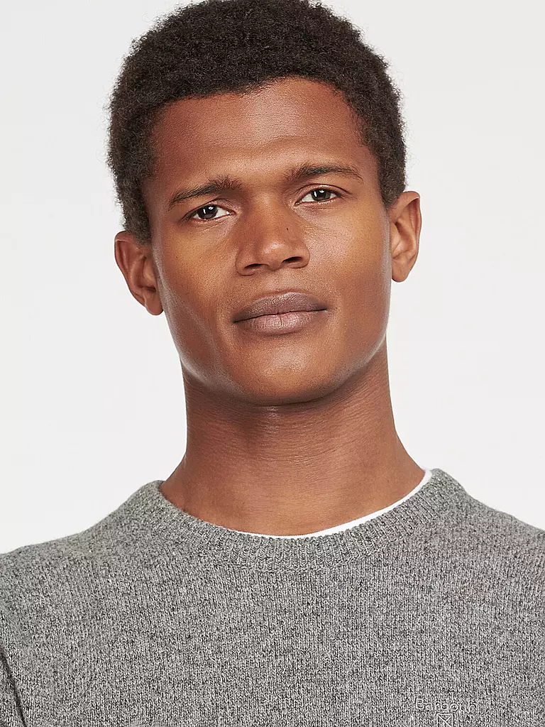BARBOUR Pullover TISBURY grau