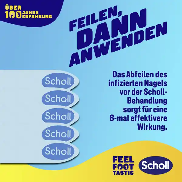 2in1 Stift bei Nagelpilz