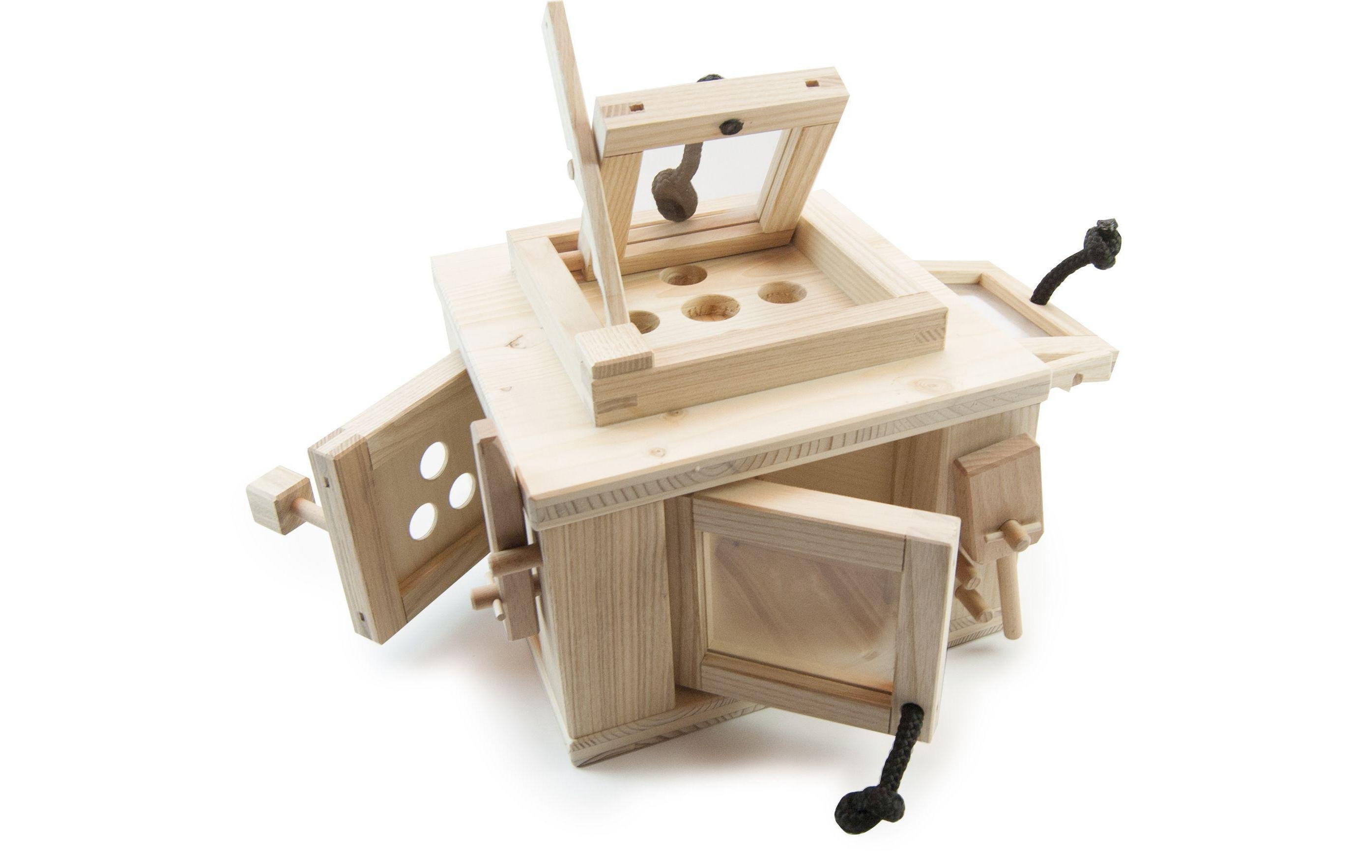 Strategie-Spiel Tresor Tresor<br>Holzspiel für 