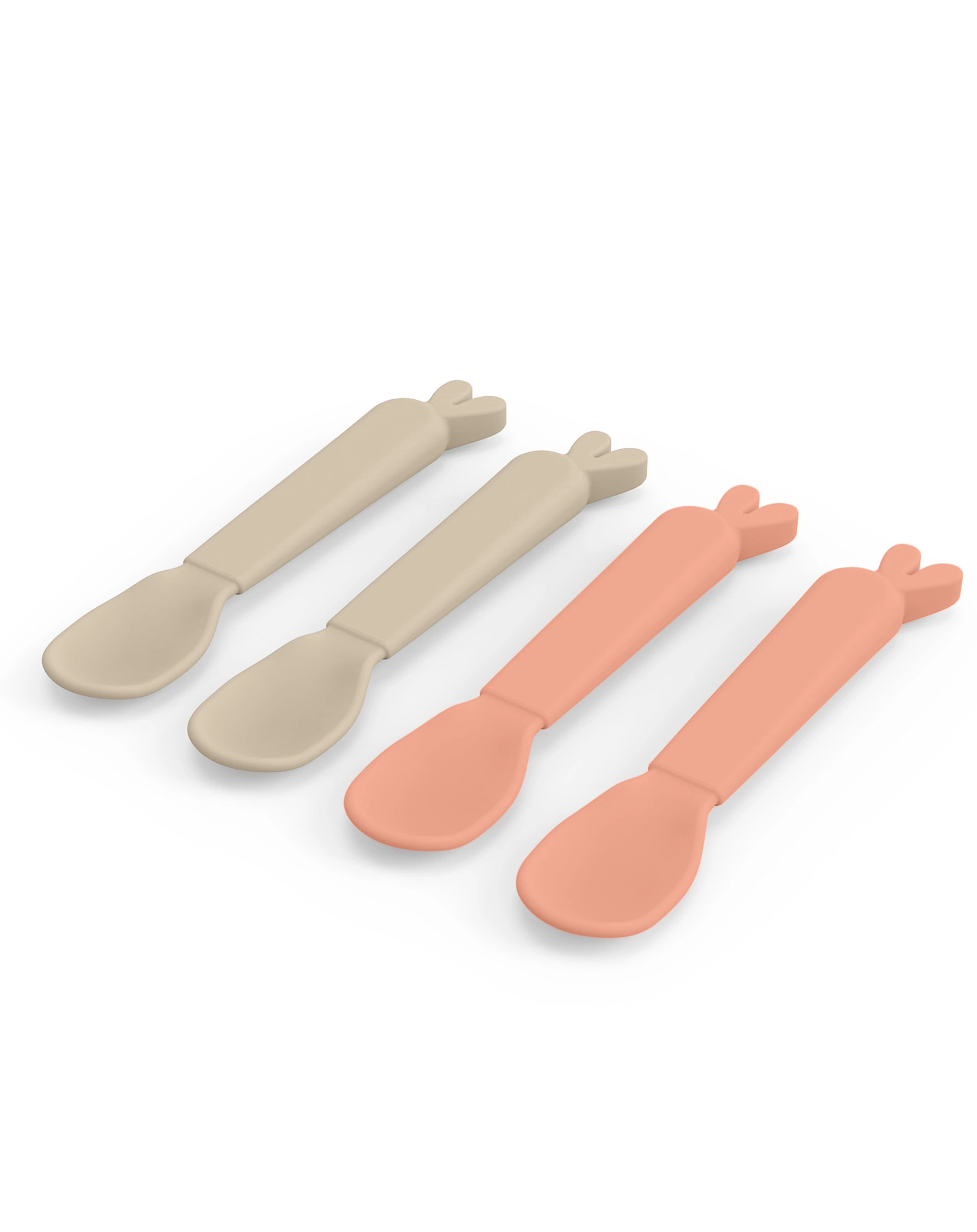 Löffel-Set KIDDISH - LALEE 4er Pack in sand