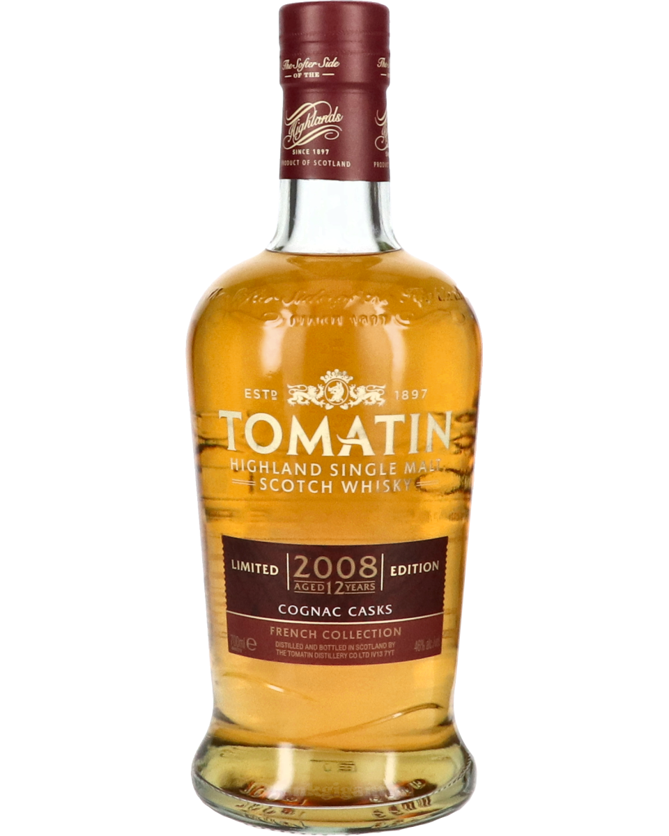 Tomatin 12 Year 2008 Cognac Cask 70 cl