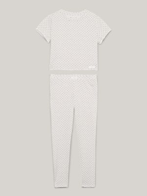 Conjunto de pijama com leggings de manga curta TH Established