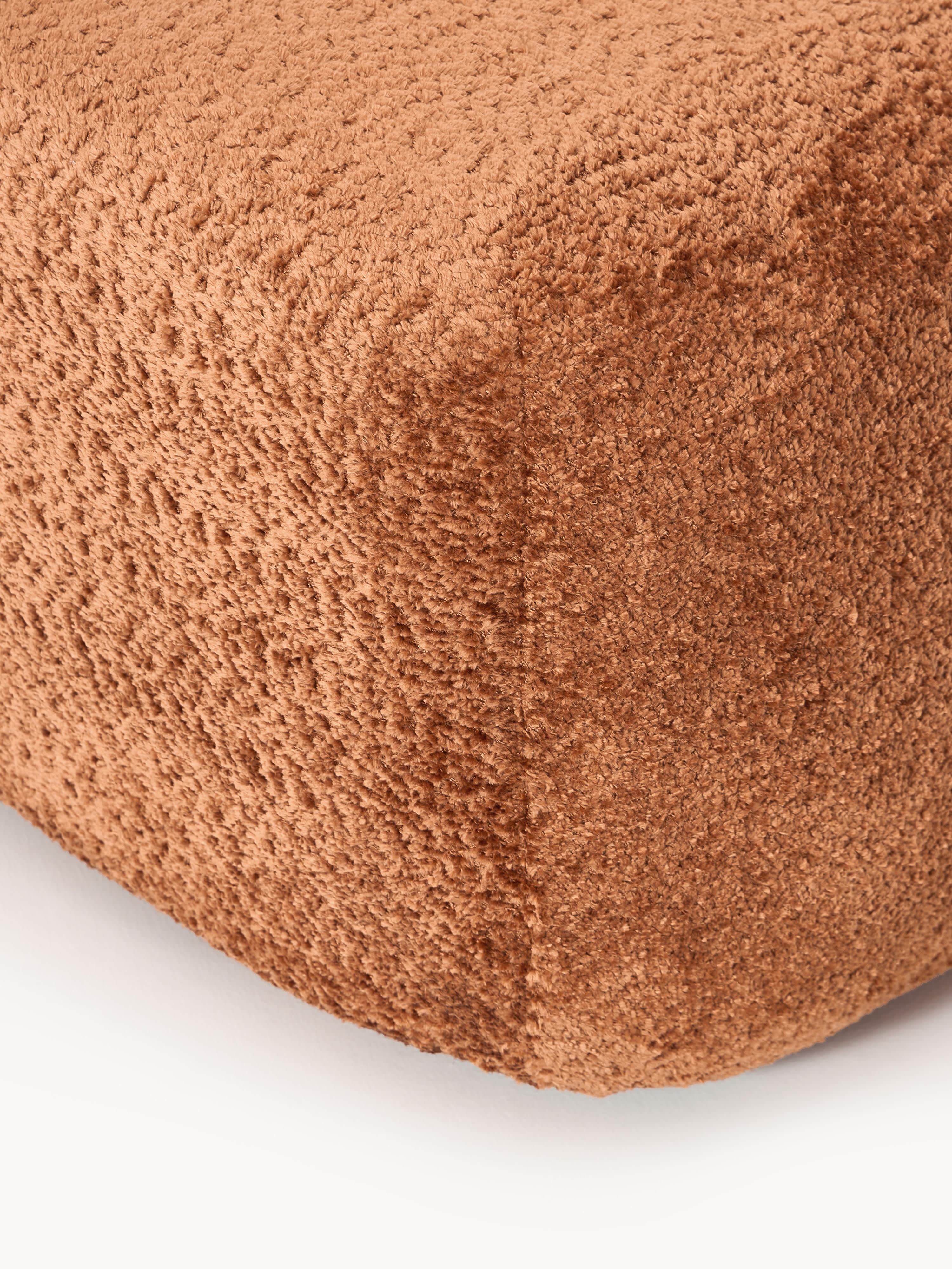 Voetenbank Wolke van teddy-bouclé