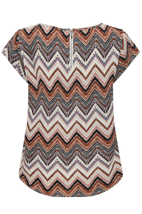 Only multi color dames t-shirt