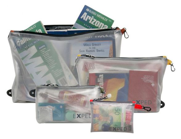 VISTA ORGANIZER Allzweck-Flachbeutel  grau  M