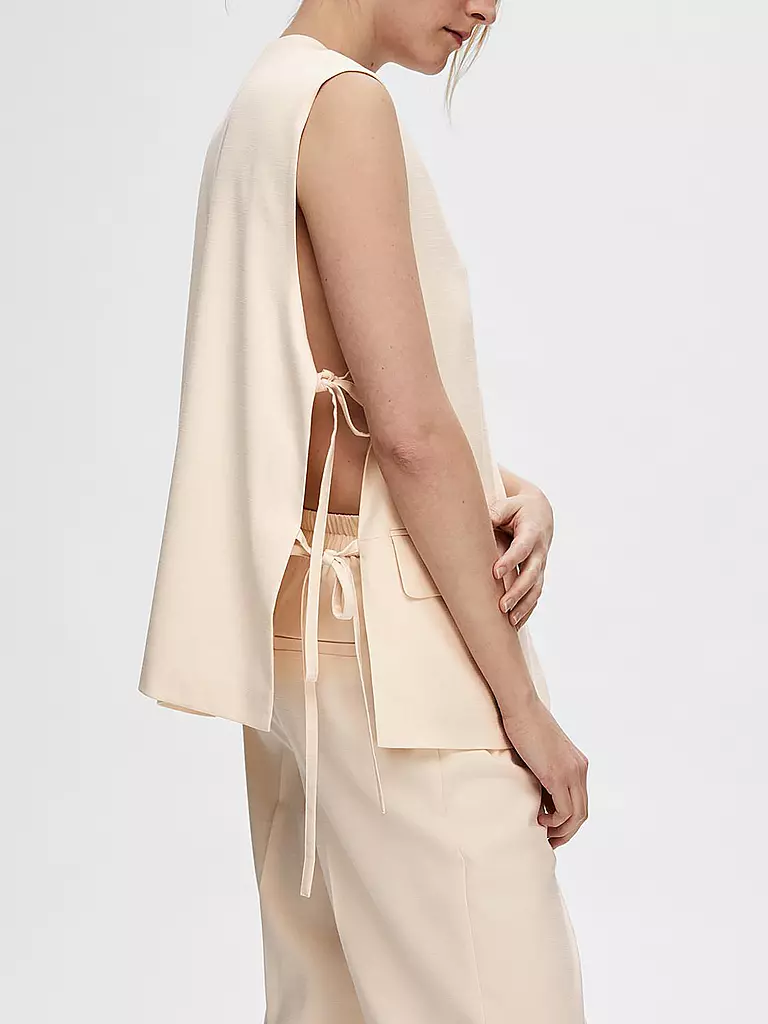 SELECTED FEMME Gilet SLFSELFINA creme
