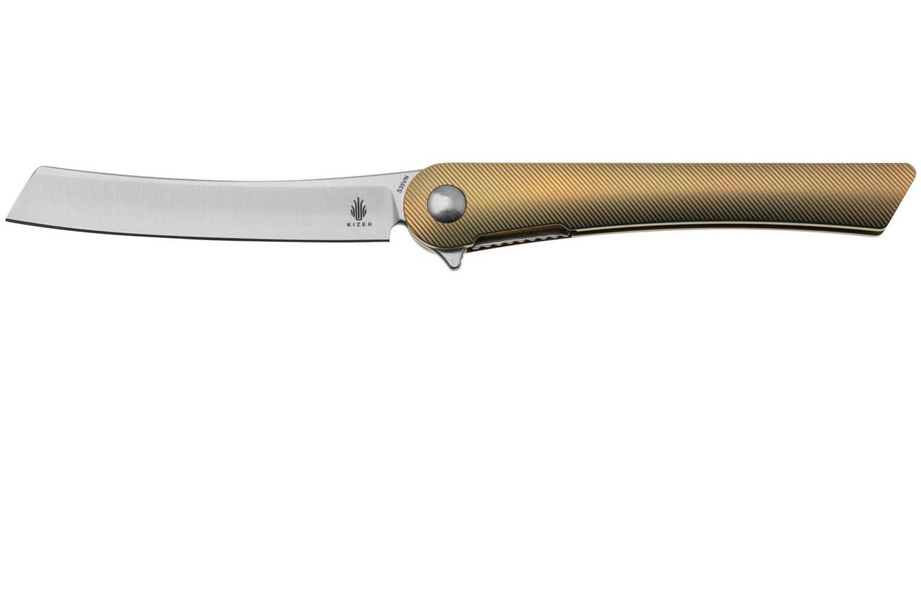 Kizer Mercury KI3645A1, S35VN, Titanium, zakmes, Alex Berkowitz design