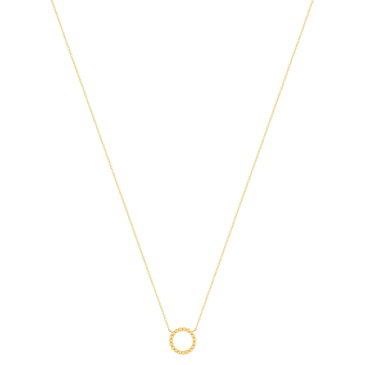 Collier or 375 jaune 44 cm