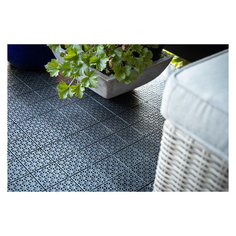 Gulvplater 11-pk 30x30 cm 1 m²