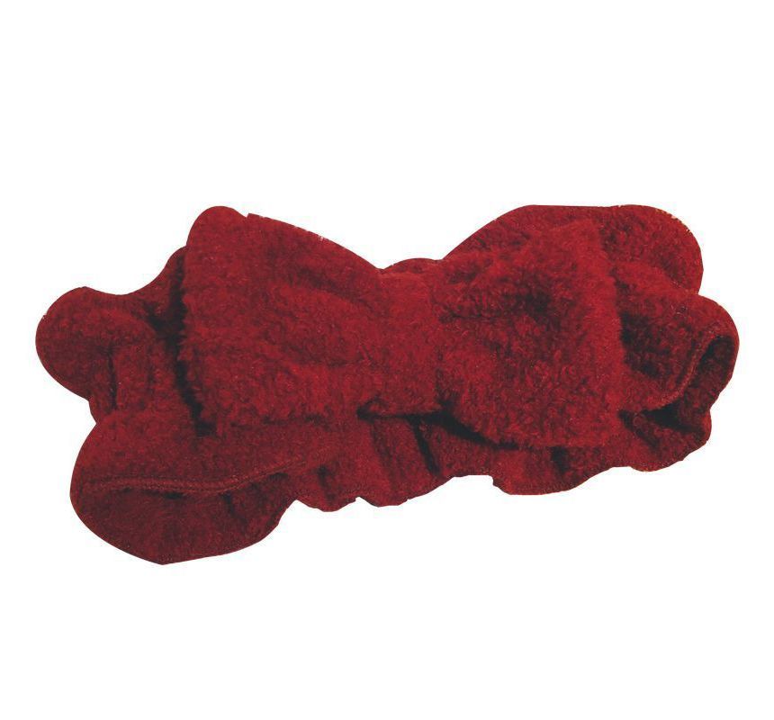 Candy Lemon - Fleece gezichtsreiniger hoofdband met strik
