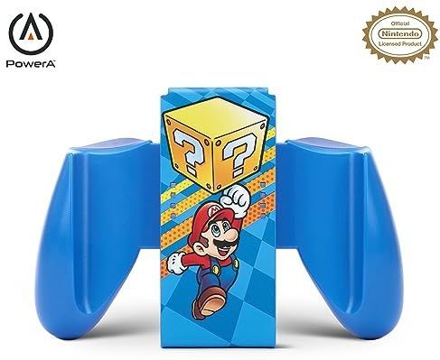 PowerA Joy-Con Controller comfort grip - Voor Nintendo Switch - Accessoire Nintendo Switch - Mystery Block Mario