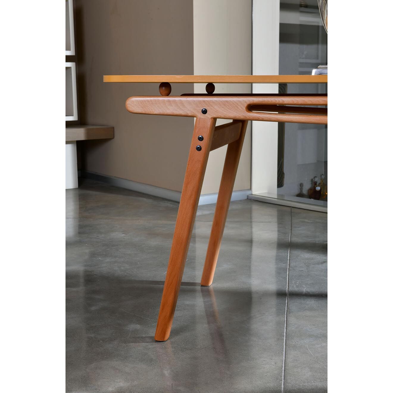 Wooden Art Table Palace beige - 160x75x80 cm