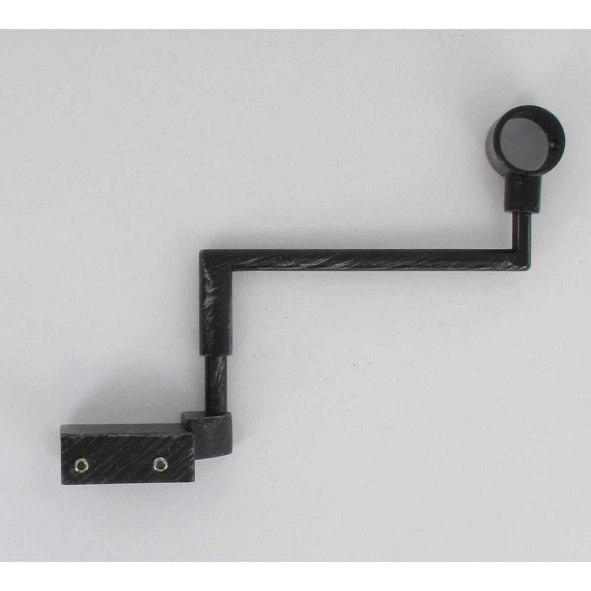 SUPPORT SANS PERCAGE D20 X2 NOIR ARGENT