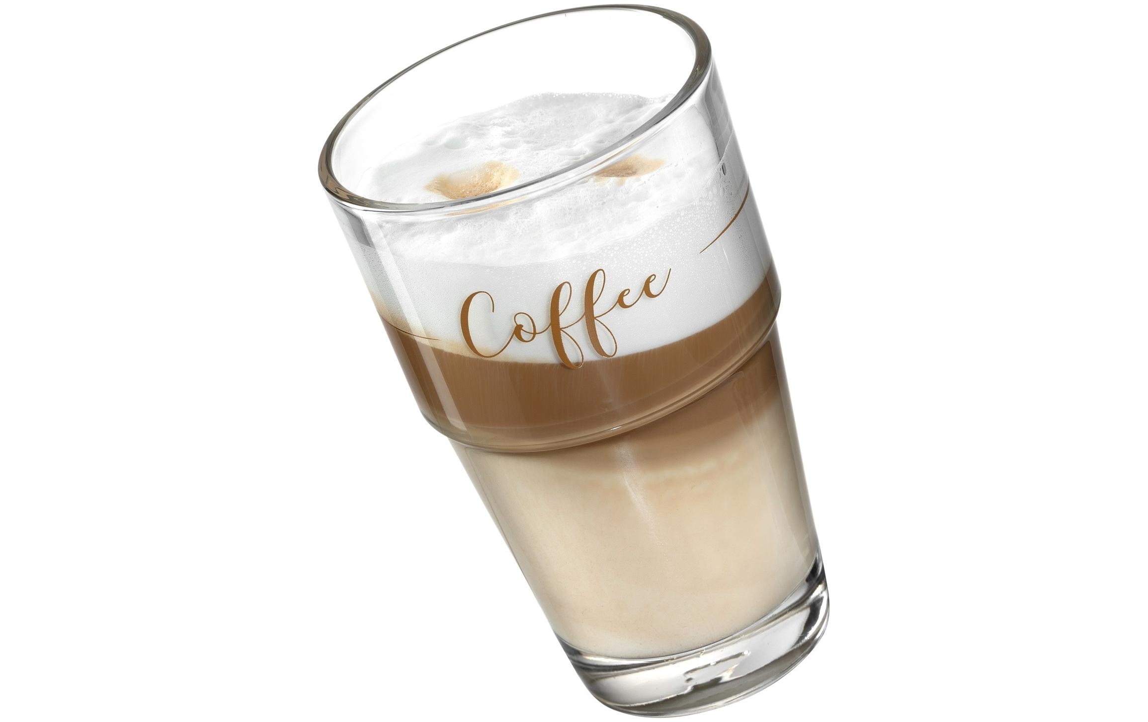 LEONARDO Latte-Macchiato-Glas »Macchiato Becher Solo Coffee 410 ml«