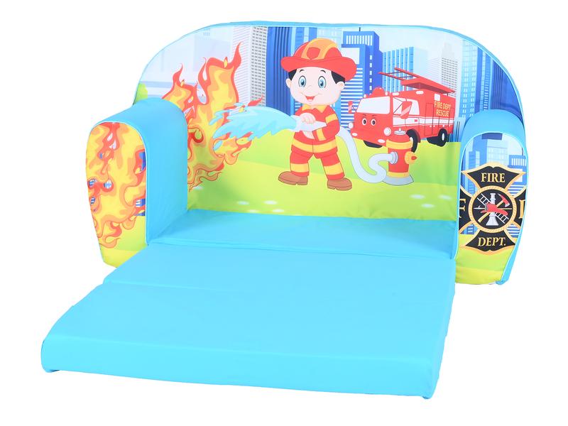 Knorrtoys Kindersofa Feuerwehr Klappsofa