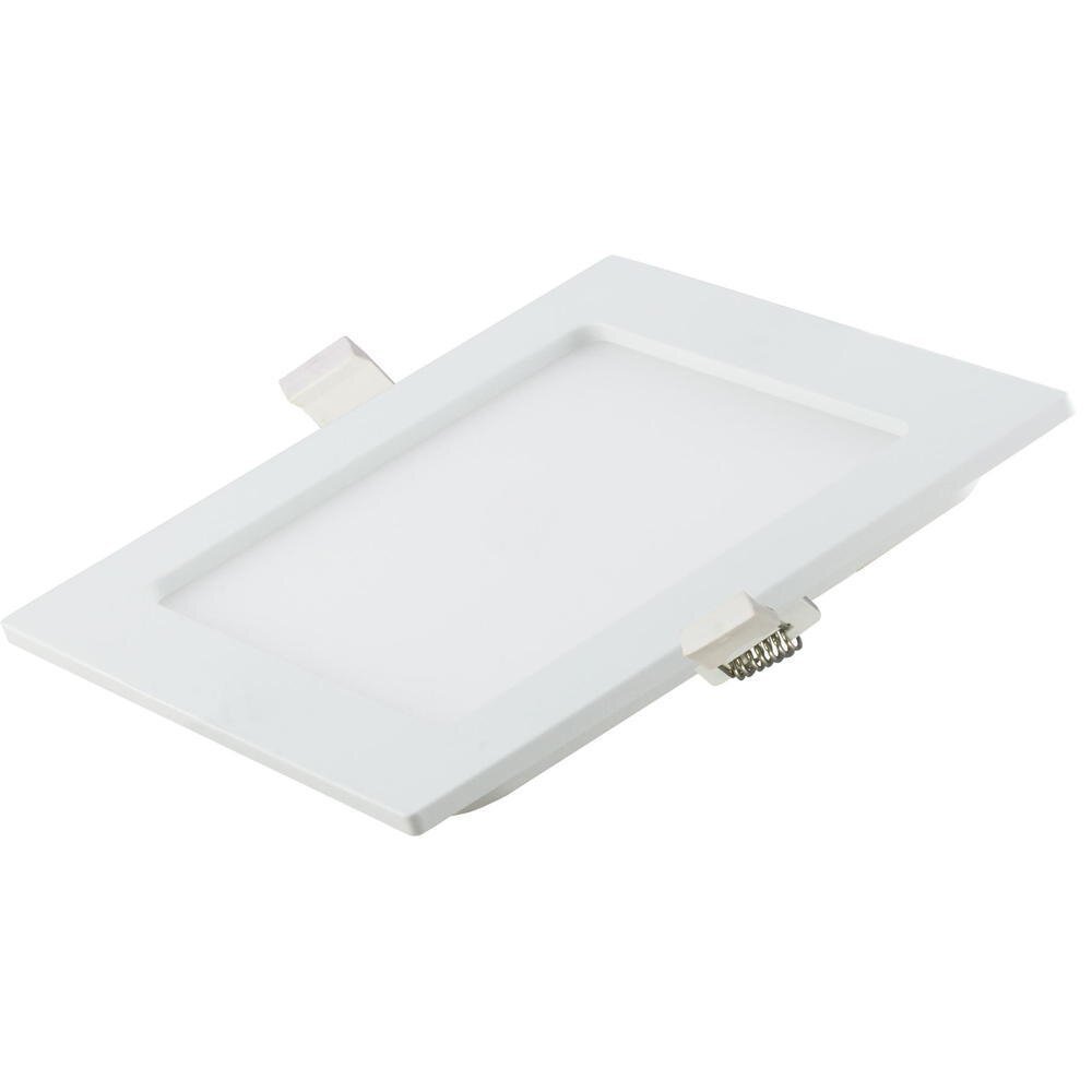 LED inbouwspot Le Mans in wit 20W 1800lm IP44 vierkant