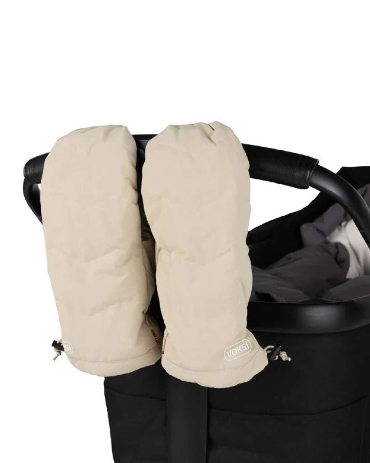 Håndmuffer til Barnevogn – Vanntette Dunvotter | Stroller Mittens