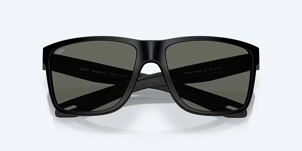 Costa Del Mar Broadbill II Grey 580G/Matte Black