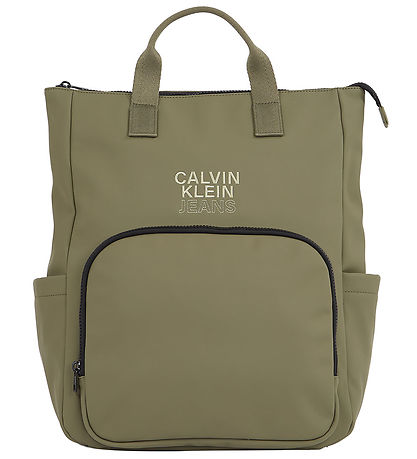 Calvin Klein Wickeltasche - Gummiwindel BP - Dusty Olive
