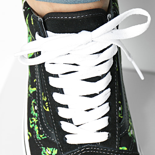 Baskets Old Skool 4BW2BML Eyes In The Dark Black