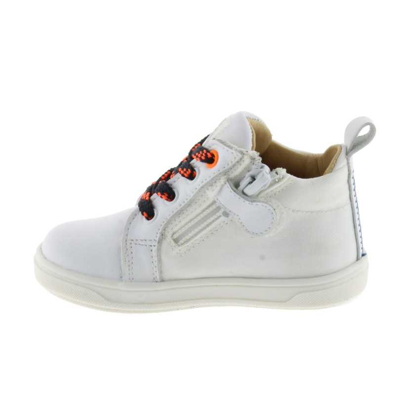 Acebos Acebos Blanc Blanc Orange Petite Etoile Zip
