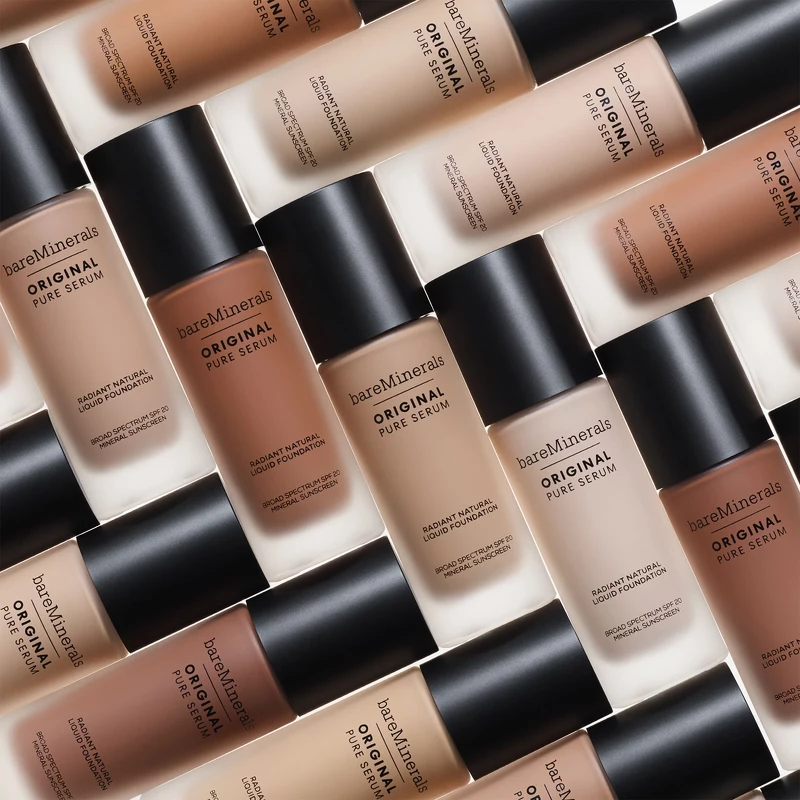 bareMinerals Original Pure Serum Radiant Liquid Foundation SPF 20 - 30 ml - 4.5 Medium Deep Cool