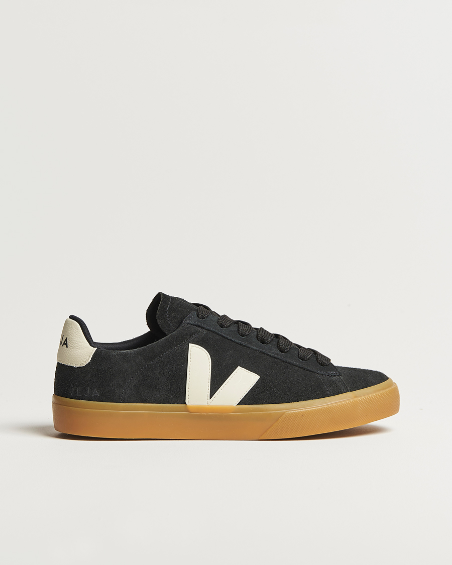 Veja Campo Suede Sneaker Black/Pierre
